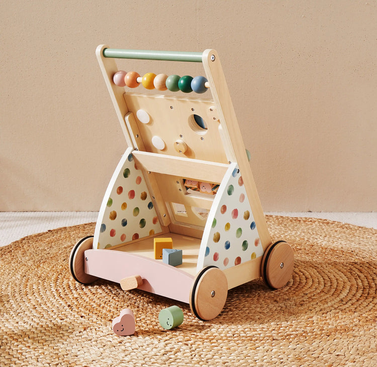 Andador de madera natural versátil Tiny Land®