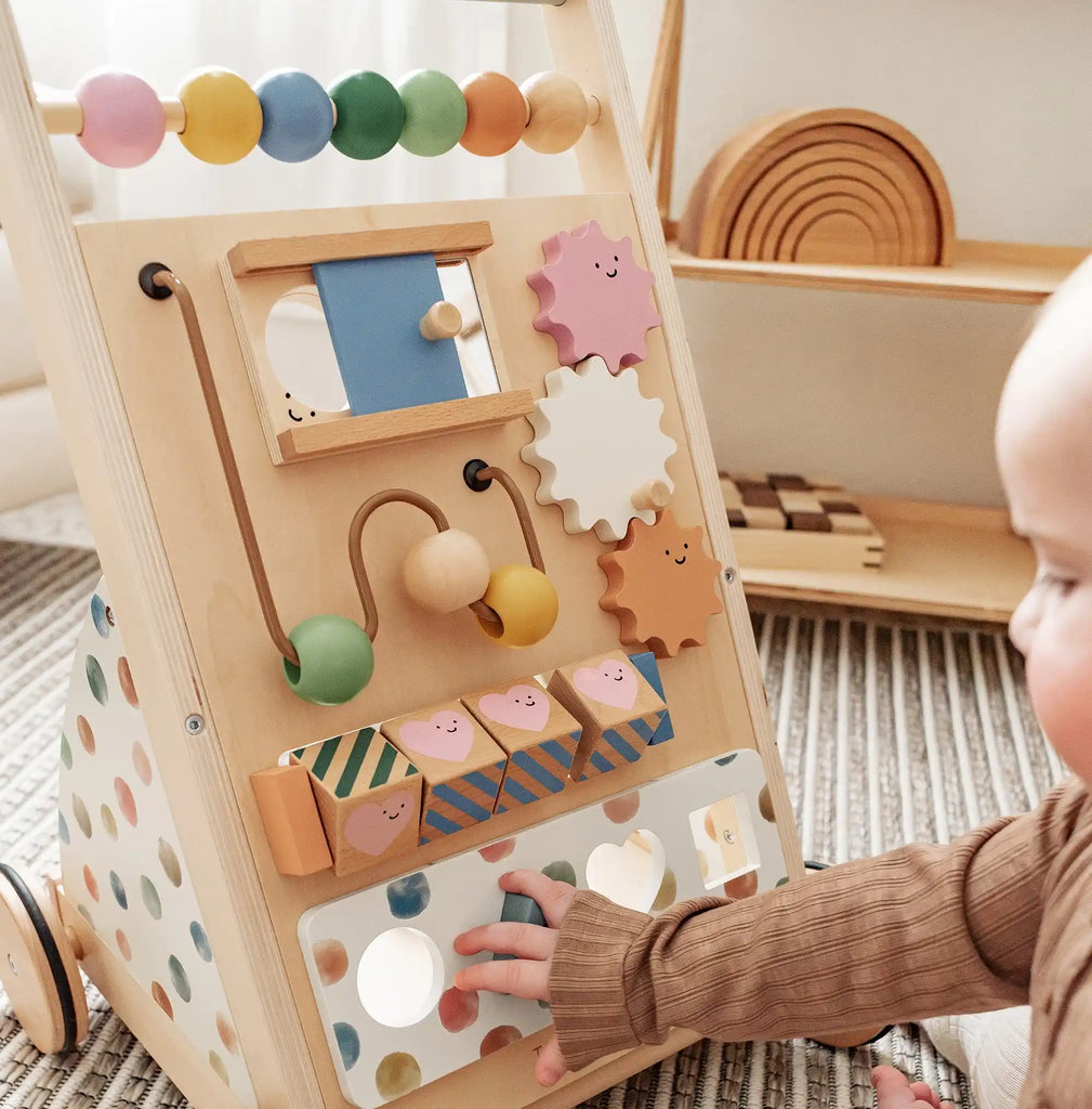 Andador de madera natural versátil Tiny Land®