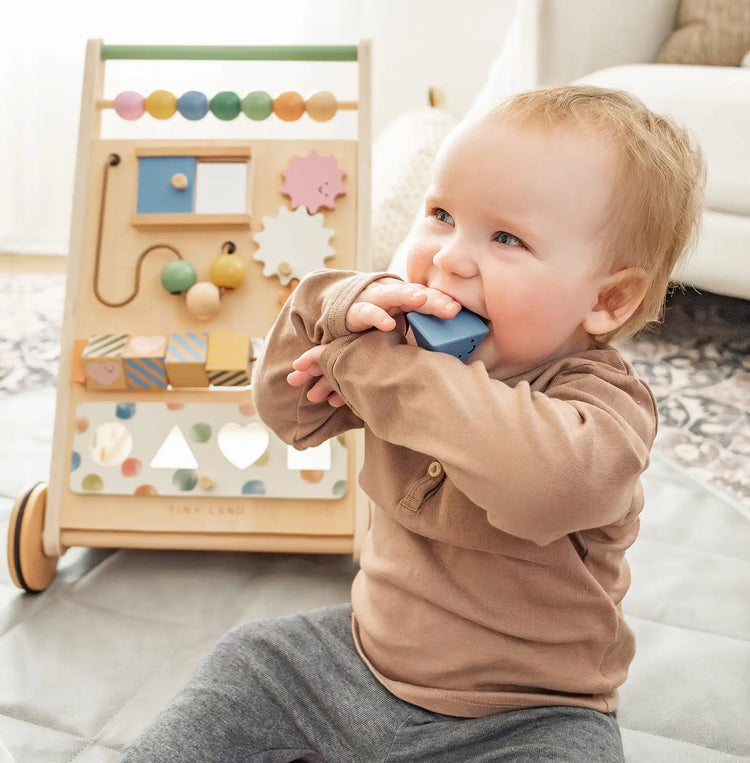 Andador de madera natural versátil Tiny Land®