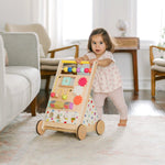 Andador de actividades de madera natural premium Tiny Land®