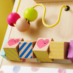 Andador de actividades de madera natural premium Tiny Land®