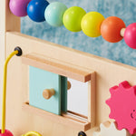 Andador de actividades de madera natural premium Tiny Land®
