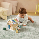 Cubo de actividades Tiny Land® Cottage - Morandi