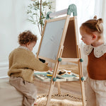 Caballete Tiny Land® Magnitales para niños - Verde