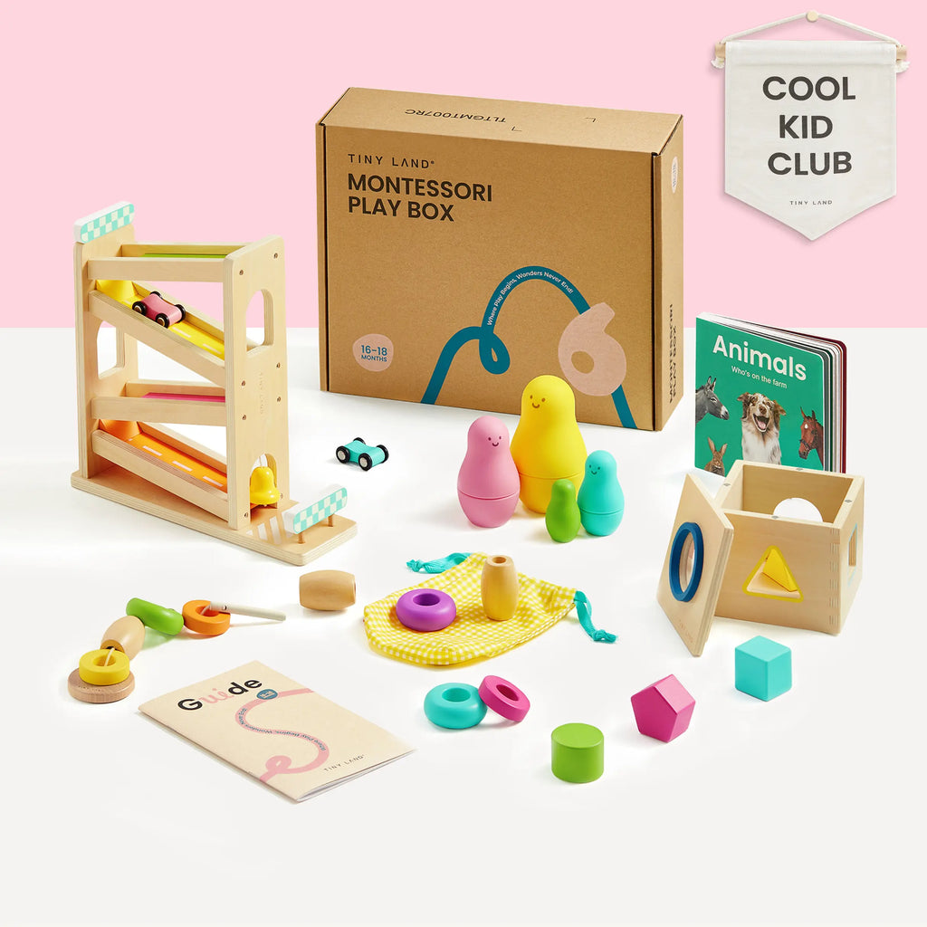 Juguetes Montessori Tiny Land® para niños pequeños (16-18 meses) – Juguetes educativos Montessori