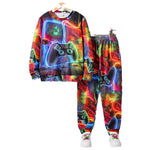 Sudadera con capucha para niño, nueva colección primavera-otoño, cuello redondo.