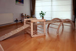 Juego de trepadores Montessori de 6 piezas | Juego de juegos para interior