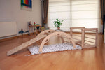 Juego de trepadores Montessori de 6 piezas | Juego de juegos para interior