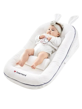 Cuna Premium con Barandillas de Seguridad - Cama Convertible para Bebés MEACAOFG