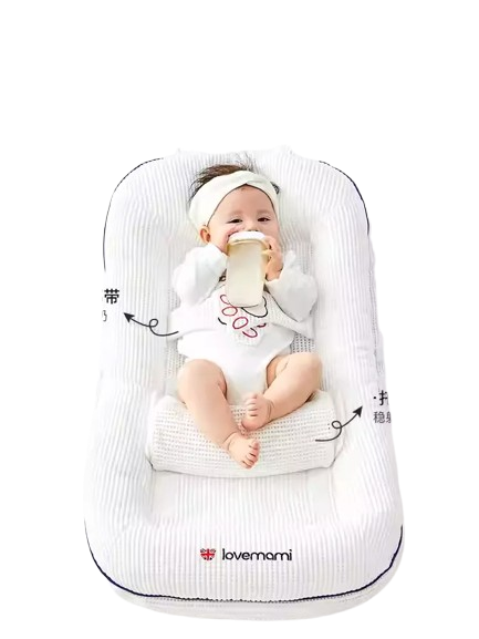 Cuna Premium con Barandillas de Seguridad - Cama Convertible para Bebés MEACAOFG