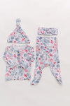 Newborn Baby Girl Coming Home Outfit – Baby Clothes Set NB–24 Months, Soft Modal Baby Outfit | Bloom