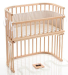 Sábana bajera ajustable a medida para cuna Baby Bay - Gasa de algodón orgánico