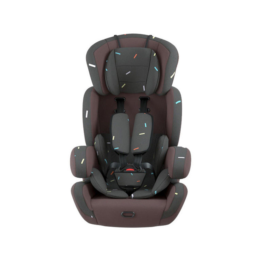Cuna portátil para coche de bebé con asiento de seguridad plegable