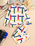 Sudadera con capucha para niño, nueva colección primavera-otoño, cuello redondo.