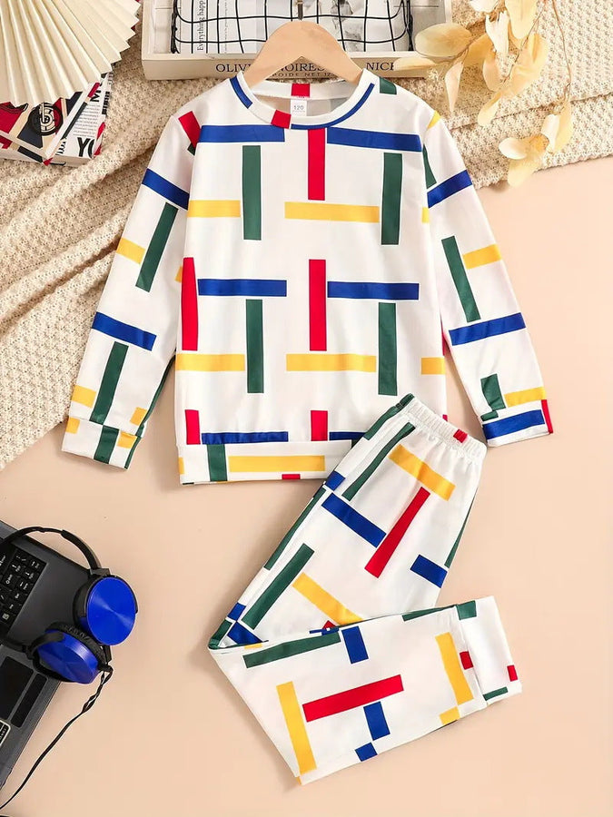 Sudadera con capucha para niño, nueva colección primavera-otoño, cuello redondo.