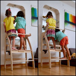 Torre Montessori para niños pequeños, tamaño individual o doble