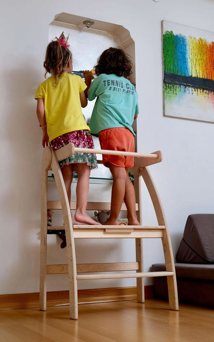 Torre Montessori para niños pequeños, tamaño individual o doble