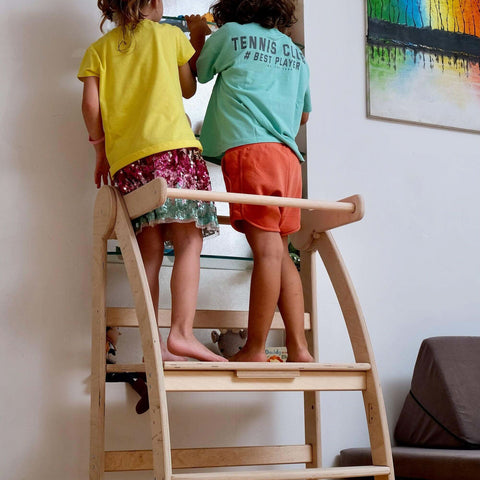 Torre Montessori para niños pequeños, tamaño individual o doble
