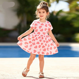 Vestido lindo y dulce para niñas pequeñas