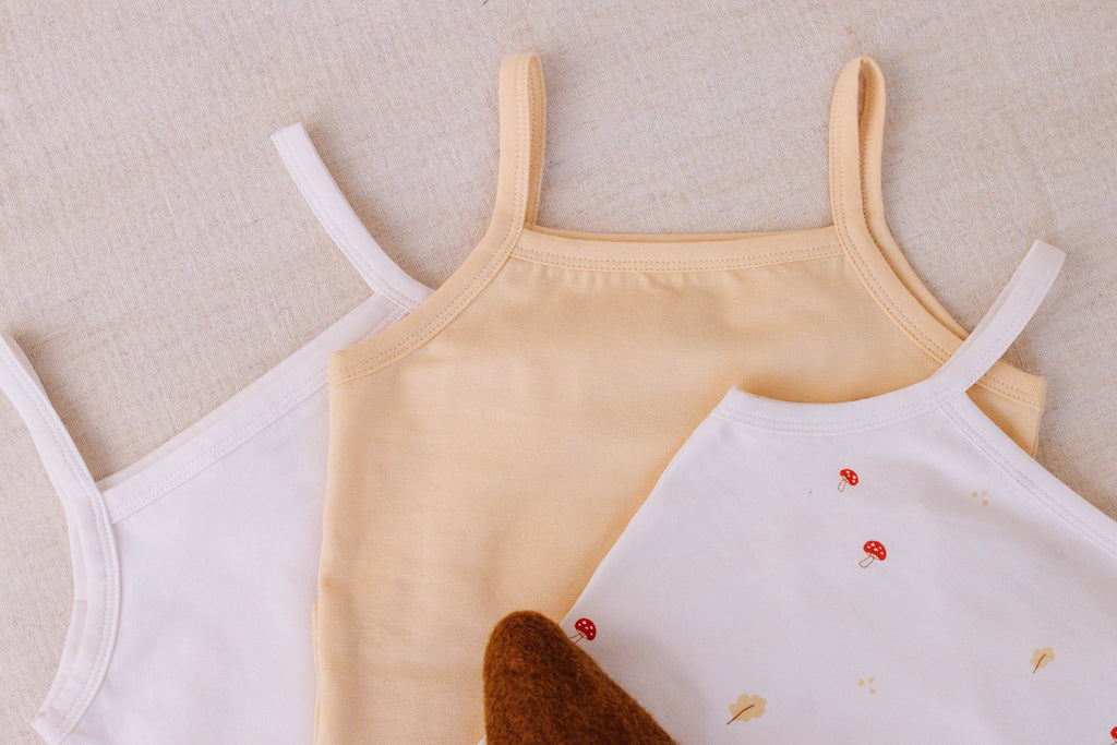 Conjunto sin mangas para bebé niño