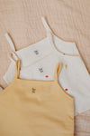 Conjunto sin mangas para bebé niño