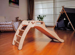Tobogán de madera plegable