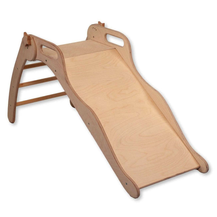 Tobogán de madera plegable