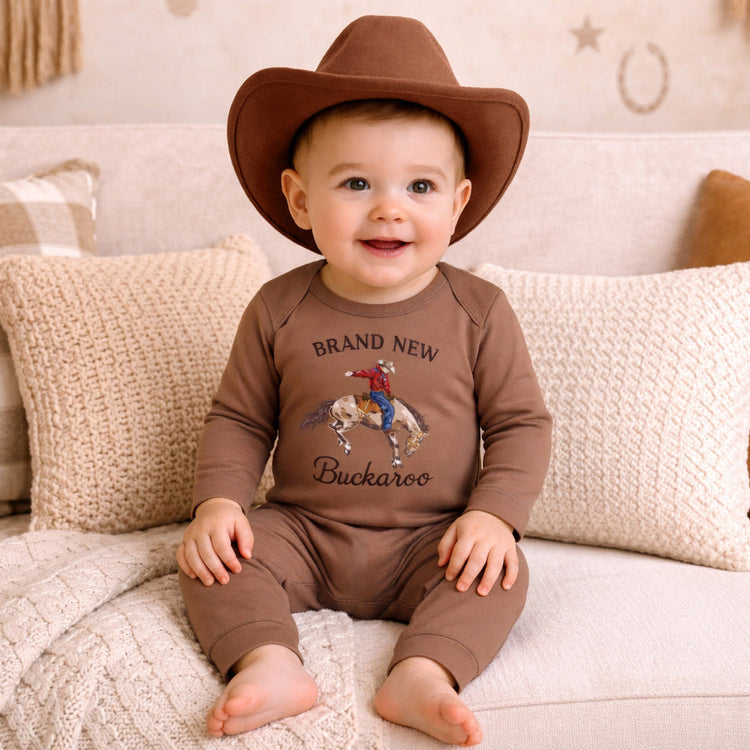 Mameluco de algodón Buckaroo nuevo