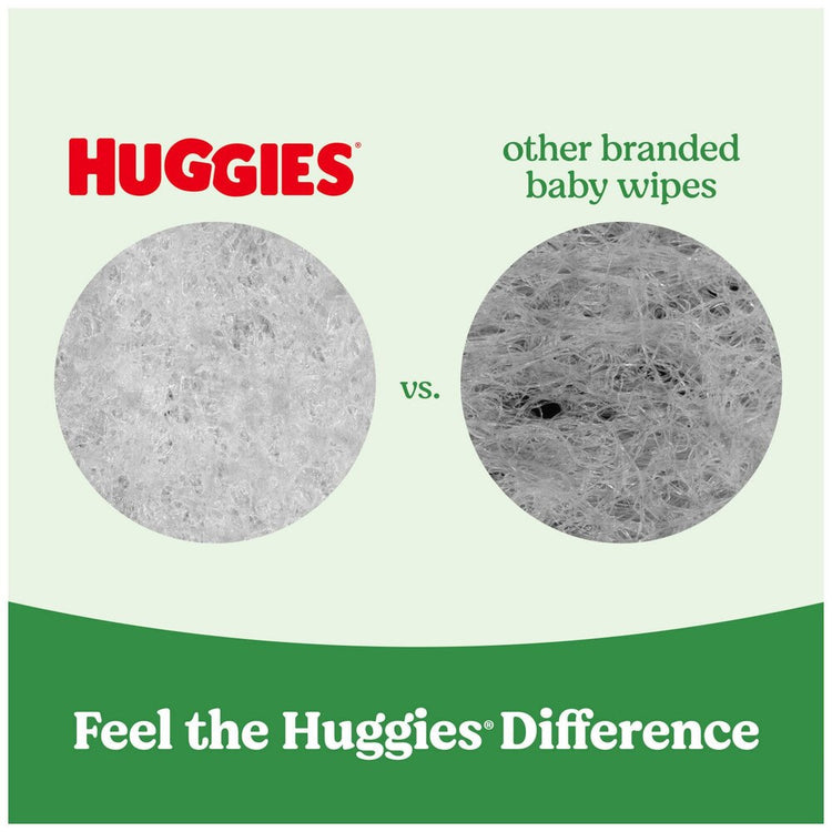 Toallitas húmedas para bebés sin alcohol y sin perfume Huggies Natural Care