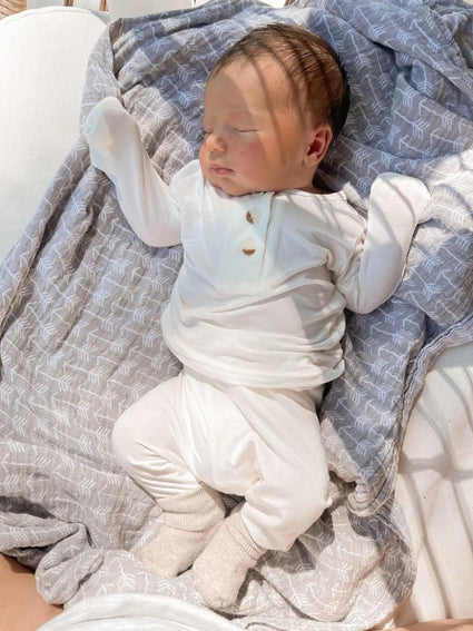 Conjunto blanco para recién nacido - Conjunto para la salida del hospital del bebé (recién nacido - 12 meses)