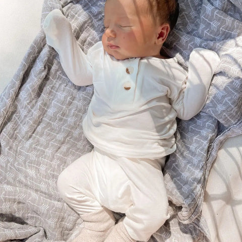 Conjunto blanco para recién nacido - Conjunto para la salida del hospital del bebé (recién nacido - 12 meses)