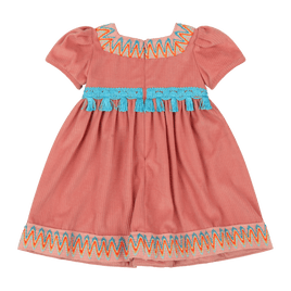 Vestido Kleid infantil multicultural - Traje de bebé de algodón suave