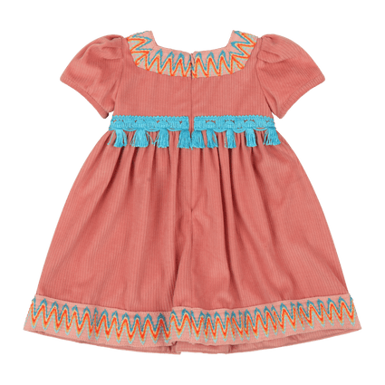 Vestido Kleid infantil multicultural - Traje de bebé de algodón suave