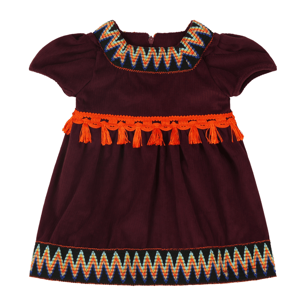 Vestido Kleid infantil multicultural - Traje de bebé de algodón suave