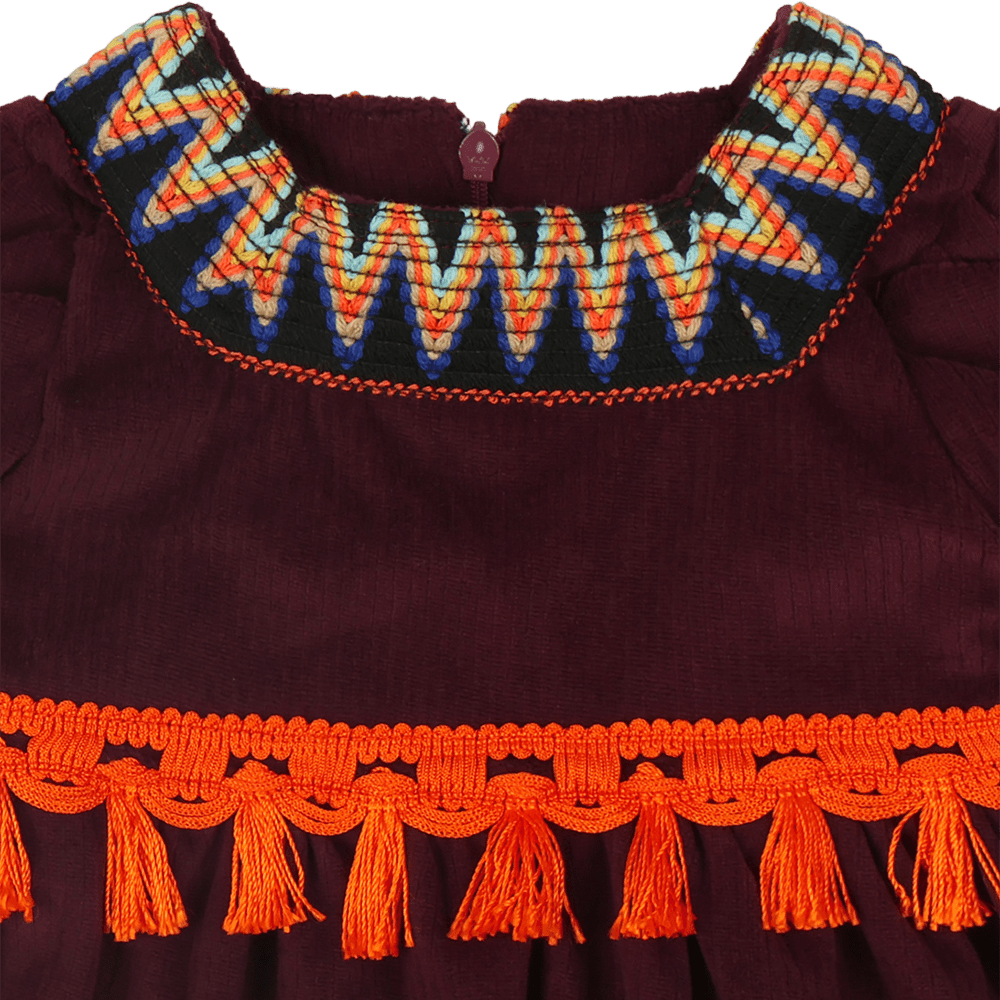Vestido Kleid infantil multicultural - Traje de bebé de algodón suave