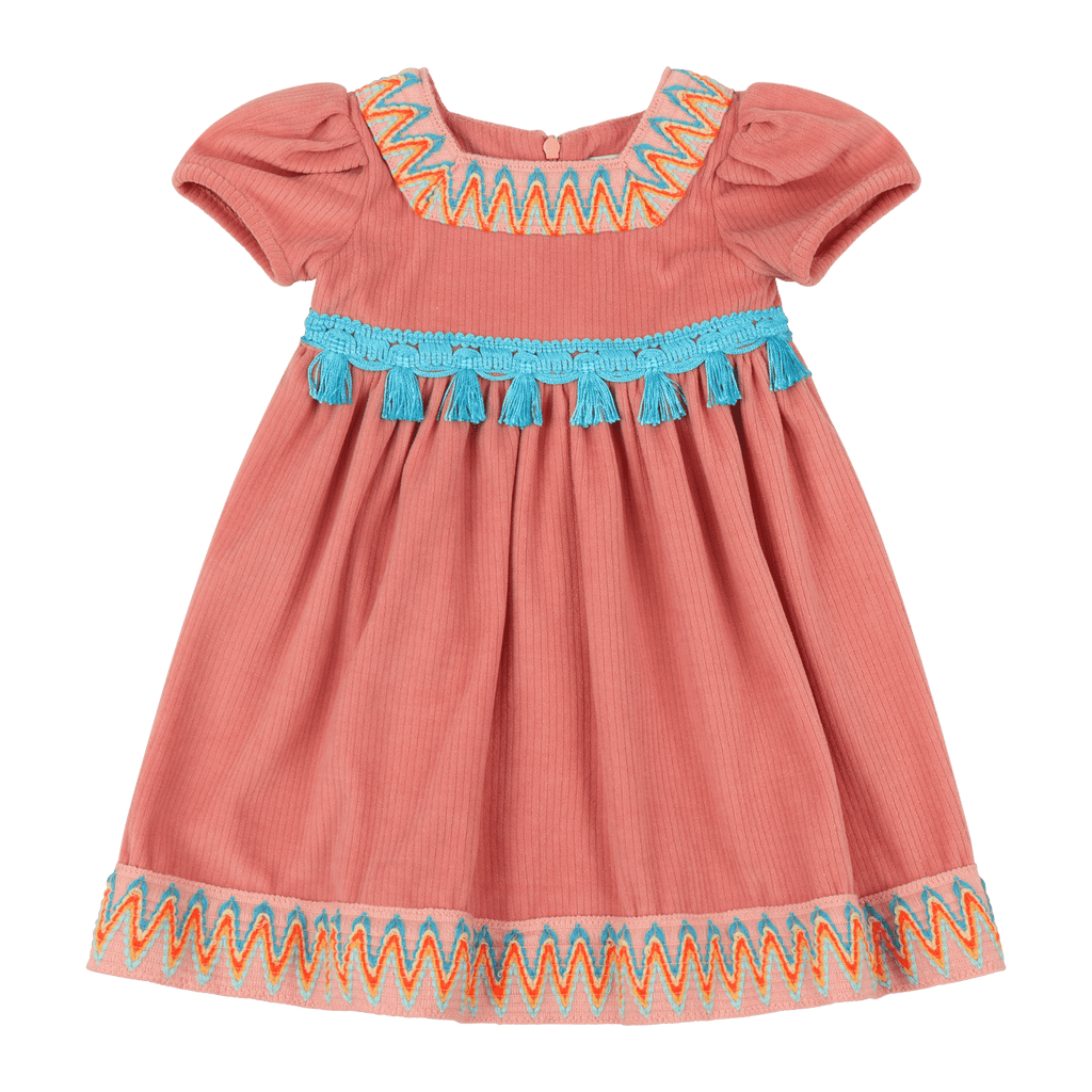 Vestido Kleid infantil multicultural - Traje de bebé de algodón suave