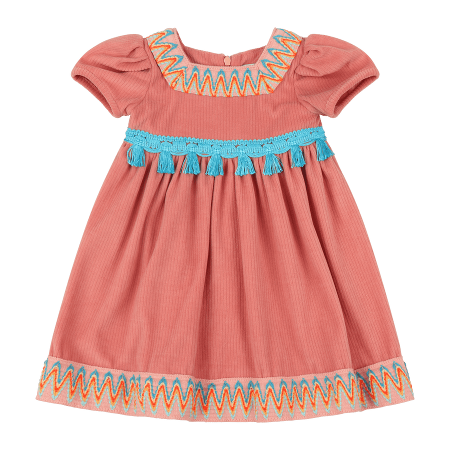 Vestido Kleid infantil multicultural - Traje de bebé de algodón suave