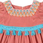 Vestido Kleid infantil multicultural - Traje de bebé de algodón suave