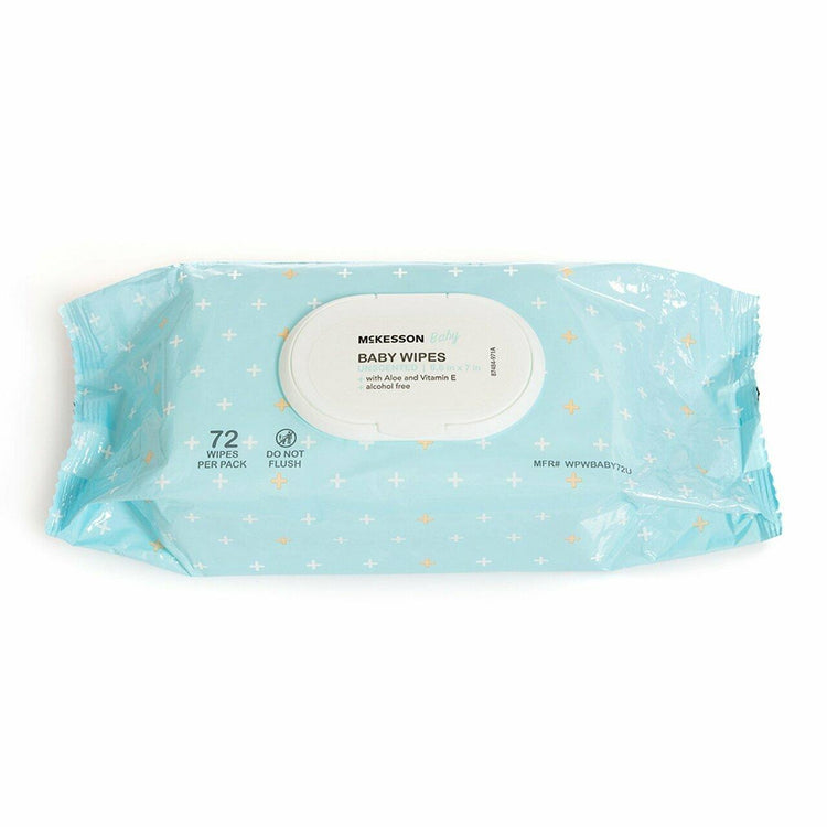Toallitas húmedas para bebés McKesson, sin perfume