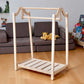 Perchero de madera Montessori para niños