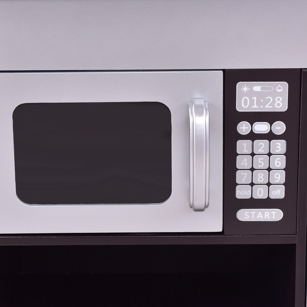Juego de cocina de madera moderna para niños, juego de imitación de cocina.