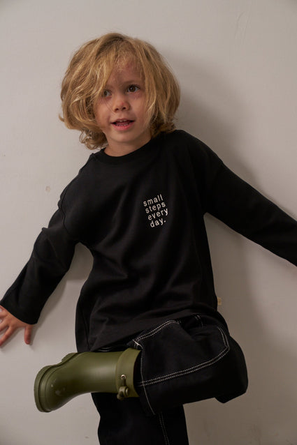 Top de manga larga Small Steps