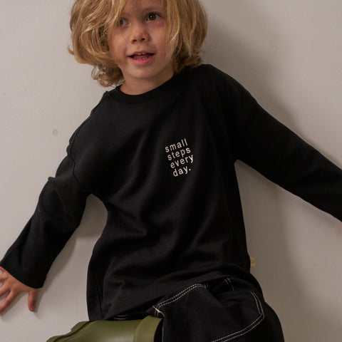 Top de manga larga Small Steps