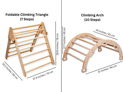 Juego de escalada Montessori de 5 piezas | Juego de interior