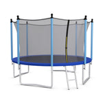 Cama elástica exterior con rojo de seguridad - 3,65 m (12 pies)