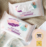 Toallitas húmedas para bebés Kinder by Nature 100 % biodegradables a base de agua - 672 unidades (12 paquetes de 56 toallitas)