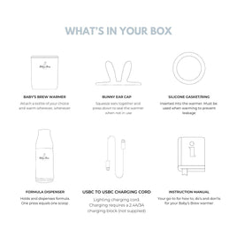 Calentador de biberones portátil Pro Set