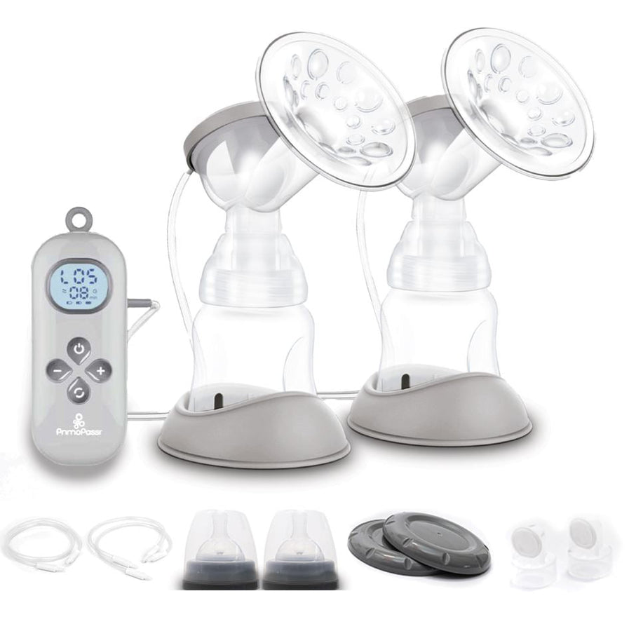 Primo Passi - Extractor de leche eléctrico doble portátil, edición especial