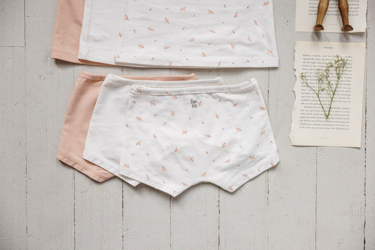 Conjunto de ropa interior para niña - Pantalones cortos