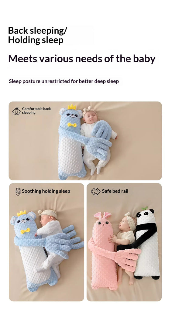 MEACAOFG - Compañero de sueño relajante para bebés - Juguete sensorial interactivo para recién nacidos de 0 a 12 meses